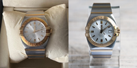 Omega Constellation Voor en Na